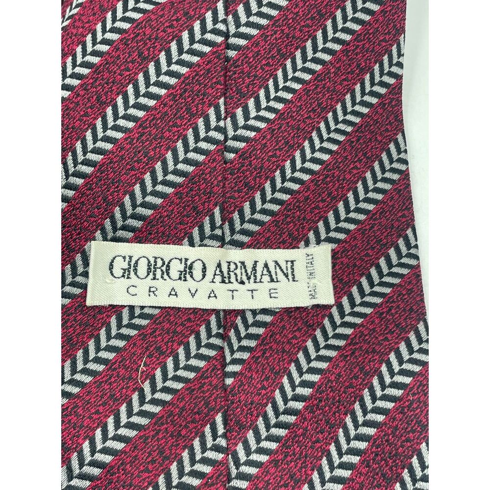 Giorgio Armani Cravatte Vintage Pure Silk Necktie
